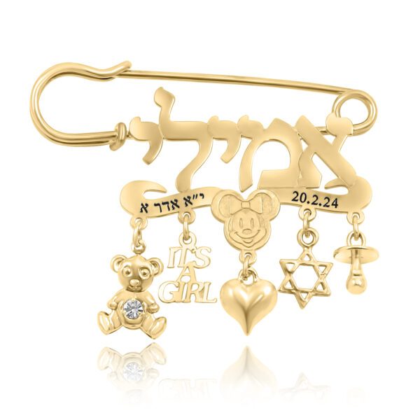 ⁦סיכת שם לעגלה⁩ – תמונה ⁦2⁩