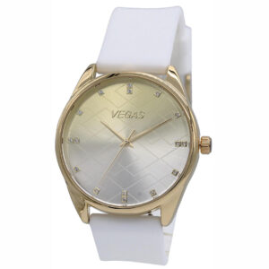 שעון VEGAS Pearl White