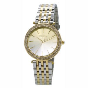 שעון VEGAS Two-Tone Diamond Glow