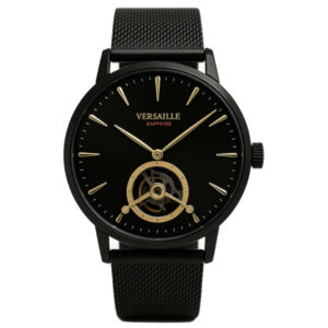 שעון VERSAILLE Black & Gold Automatic